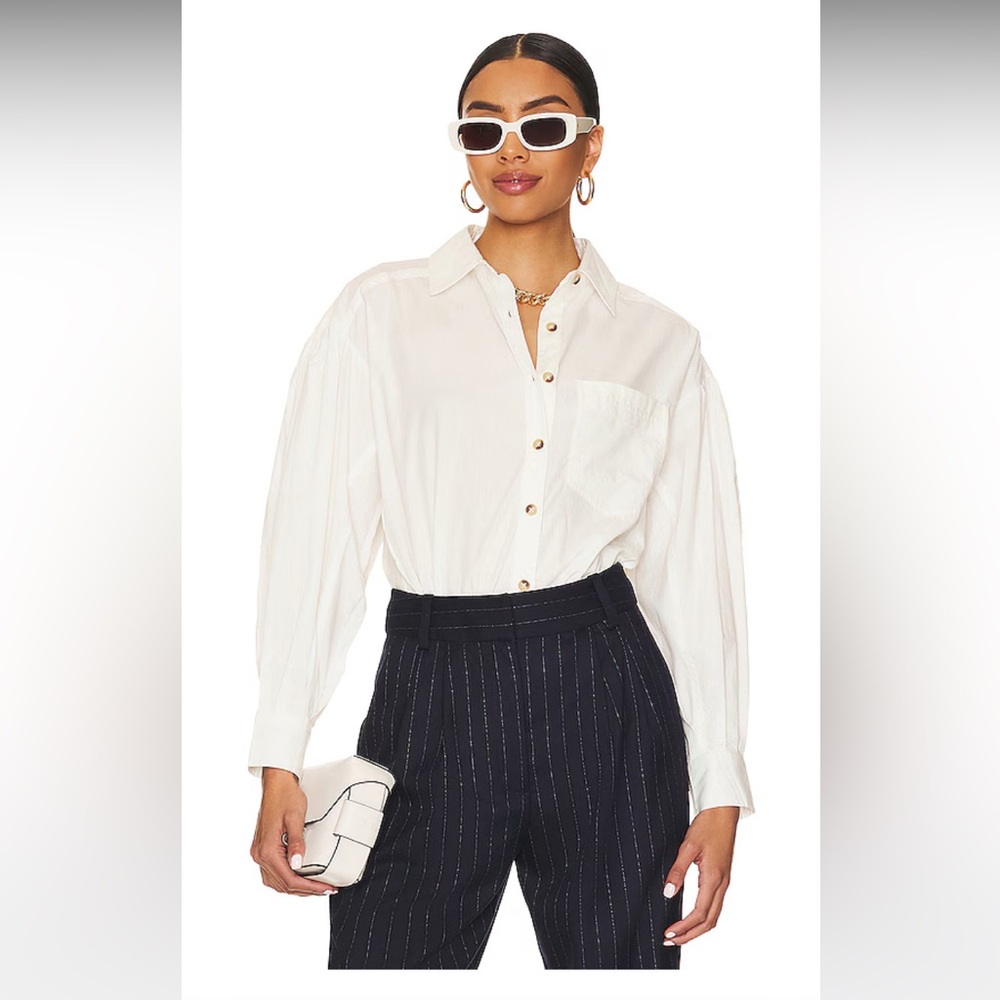 Free People Happy Hour Top in White